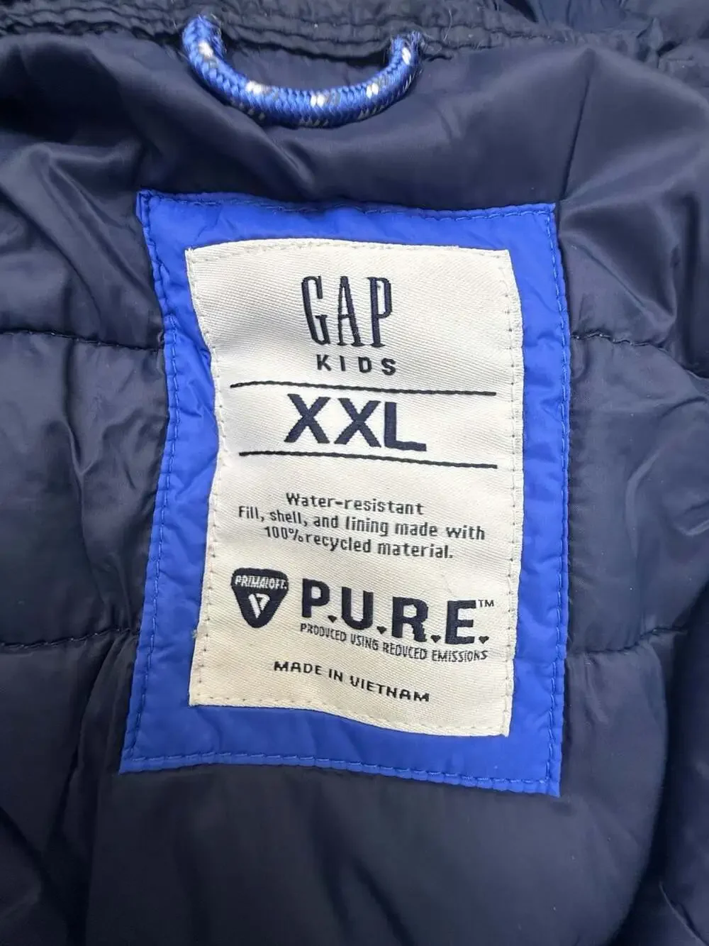 Gap Kids Recycled Lightweight PrimaLoft Puffer Jacket